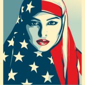 Shepard Fairey’s ‘Greater Than Fear’ image from We The People Art