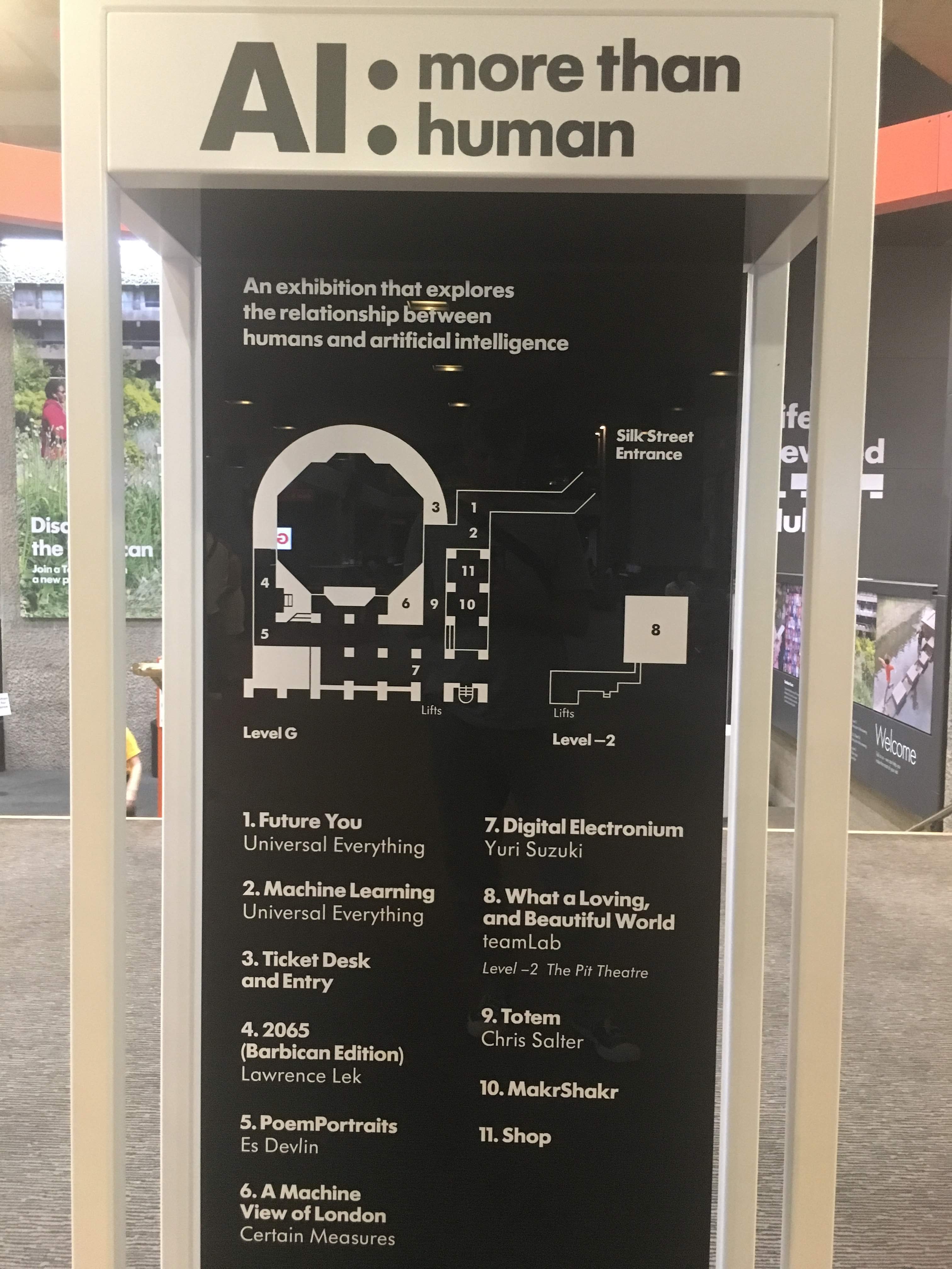 Wayfinding to AI: More than Human installations
